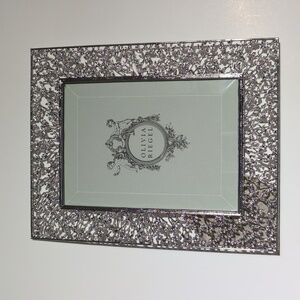 Olivia Riegel Isadora Crystal Silvered Picture Frame